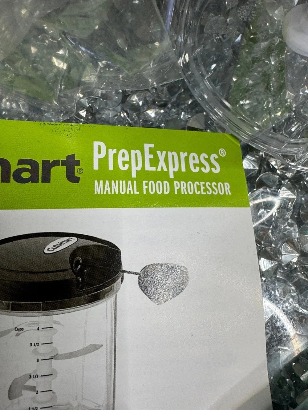 Cuisinart Turquoise PrepExpress Food Prep Set with Spatula NEW